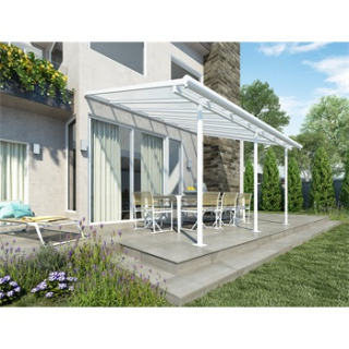 Palram - Canopia Sierra 4200 fehér 3 x 4,25 pergola fehér , területe425x286cm, magassága: 305-260cm